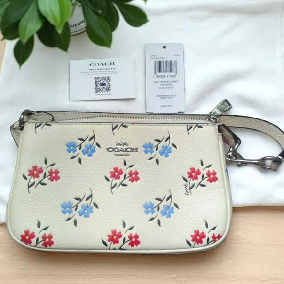 Coach Nolita 19 Floral Print Bag NWT *Ready to Ship* - Picture 1 of 5